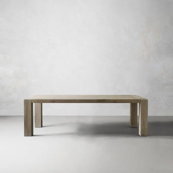 Montauk Parsons Rectangular Dining Table (82″-118″)