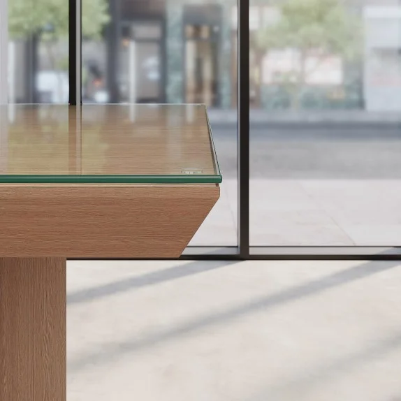 Dietrich Communal Table Glass Tops (96″ – 144″)